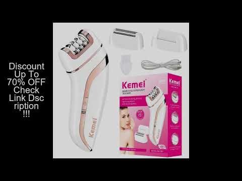 Kemei Women Epilator Electric Lady Hair Removal Facial?Body? Leg?Bikini?Legs?Arms?Armpit Hair Remove