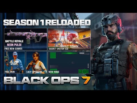 NEW FREE Operator Skins, Winstreak Camo Rewards, Secret Content & (BO7 Season 1 Reloaded Update)