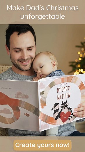 We’re so excited!  Our new Daddy Book is here — perfect for one or two children. ✨ A beautiful story all about Daddy’s birth date! | Little Yeti | Facebook