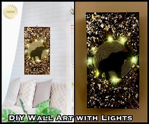 21K views · 640 reactions | Episode 7 - DIY Wall Art with Lights-...