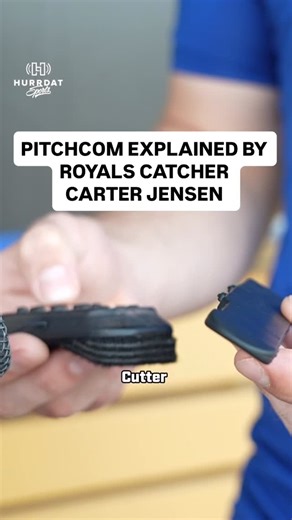 Hurrdat Sports on Instagram: "How does PitchCom work in Major League Baseball? Royals catcher Carter Jensen explains how he calls pitches from this device."