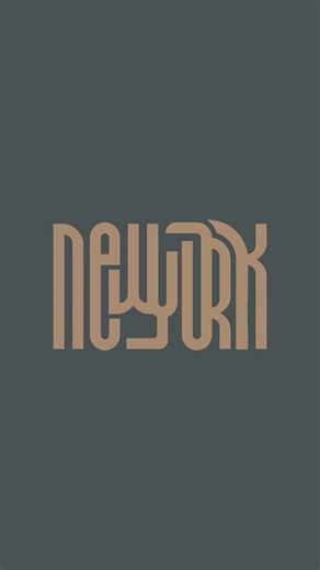 466 reactions · 49 shares | New York logo typography #logo #logodesigner #typography | Logo Maker | Facebook