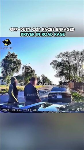 Off-Duty Cop Faces Enraged Driver in Road Rage