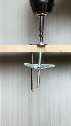 Smart Way to Install Toggle Bolts in Drywall