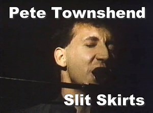 52K views · 1K reactions | Pete Townshend - "Slit Skirts" (Alternate, Live Studio Version - 1982 Video) | The Who Info | Facebook