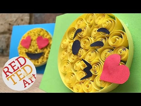 Paper Quilling for Beginners - Emoji DIY - Easy Crafts - Cool Craft Idea