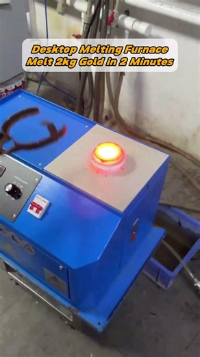Desktop Melting Furnace | Melt 2kg Gold in Just 2 Minutes