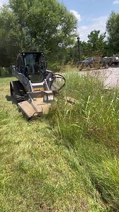 Skid Steer Lawn Mowing: Oddly Satisfying Lawn Care