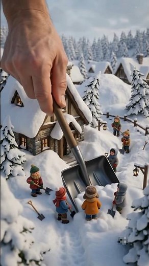 Tiny World Rescue by Giant Hand! 😱❄️🌊🔥🌉 | Satisfying Miniature Rescue Compilation #shorts