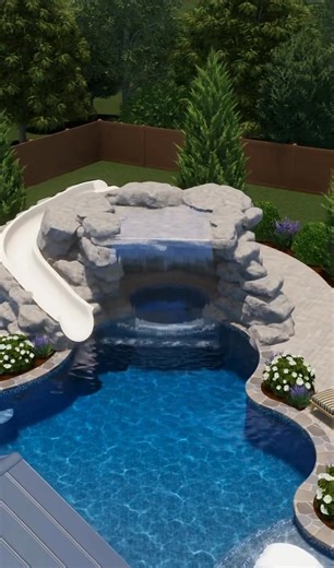 Another custom gunite pool design approved. ✅ Now to build our full construction blue print, and get ahead of the curve with permitting. | BackyardVacation.com