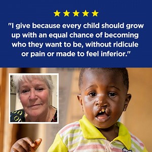 Thanks to the generosity of donors like you, over the past 25 years, Smile Train has transformed the lives of more than 2 million children Smile Train is the first cleft-focused organization with a model of true sustainability - providing training, funding, and resources to empower local medical professionals in 90 countries to provide 100%-free cleft treatment surgery and ongoing care in their own communities. Click to read more about a life changed through your generosity. | Smile Train