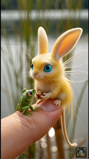 This 2-Inch Creature Trusted Me Enough to Climb on My Finger. #TinyCreature #TinyWorld #MiniFantasy