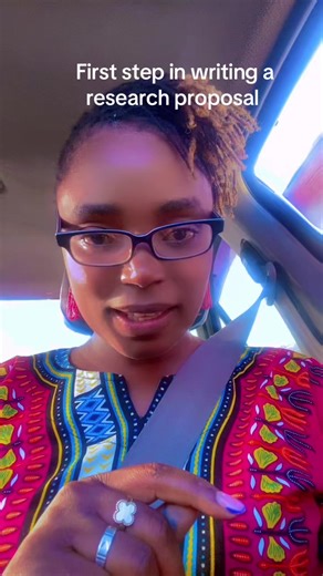 First Step in Writing a Research Proposal for Graduate Students