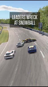 Leaders Wreck at ICL Snowball Derby | IRacing Champions League