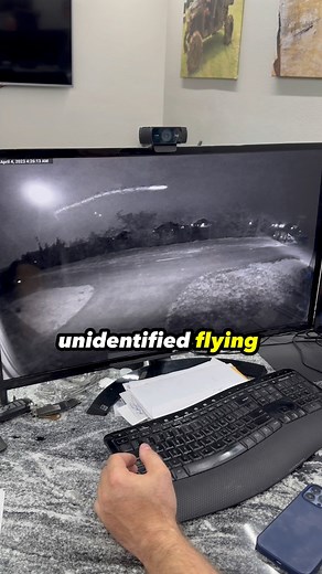 UAP FOOTAGE - Heath Texas, April 4th 2023 4:26am. A UAP moving at considerable speed was captured on a surveillance camera in IR. The same object, or one identical, returned on a similar flight path again at 4:56am and a third time at 5:26am. #UAP #Rockwall #Heath #UFO | Jared Guynes