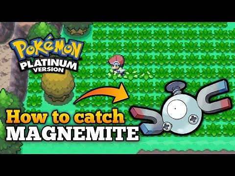 How To Catch Magnemite In Pokemon Platinum | Magnemite Location