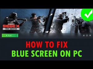 How To Fix Rainbow Six Siege X Blue Screen Issue or Error On PC | #rainbowsixsiegex