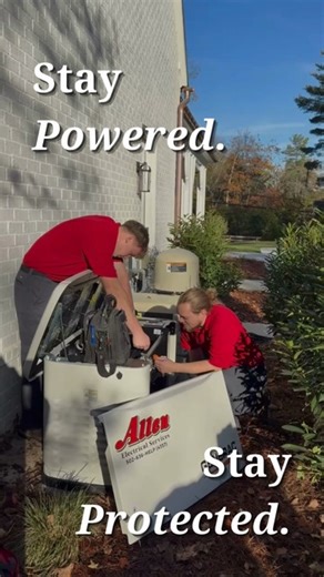 Stay powered. Stay protected. ⚡️ A professionally installed Generac generator keeps your home running with automatic backup power. Allen Electrical handles everything start to finish. Call today for your free installation estimate. #AllenElectrical #GeneracInstallation #HomeGenerator #BackupPower #GeneratorInstall | Allen Electrical