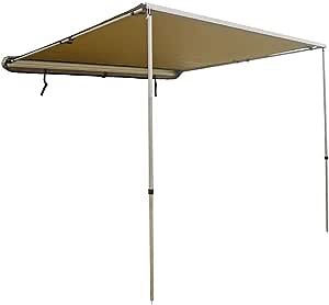 Front Runner Easy-Out Awning - Waterproof, UV-Resistant Camping and Outdoor Overland Sun Shade Shelter for Large SUV Cars, 2M