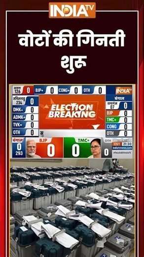 5 State Assembly Result | वोटों की गिनती शुरू #bengal #assam #tamilnadu #kerala #pondicherry