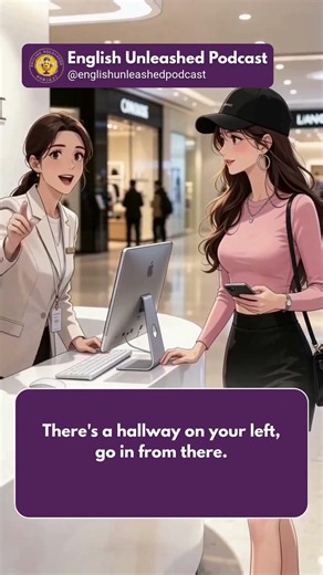 🧭 Asking for Directions in a Mall Everyday English Conversation Practice
