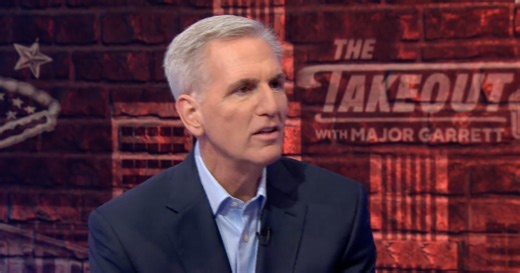 Shutdown is "purely political," McCarthy says