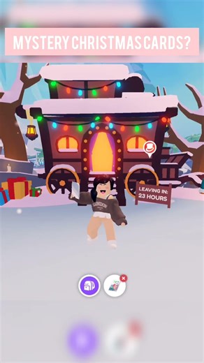 will i get the legendary mystery christmas cards?!👀🃏 |Cornelia Madeline #shorts #gaming #roblox