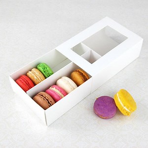 [Hot Item] Elegant Custom Clear Window Gift Box for Muffins and Cookies
