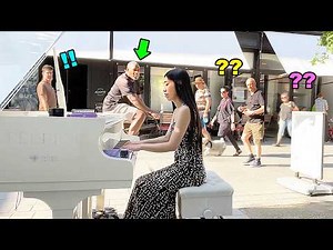 Epic Street Piano Moment - Elvis Costello's 'She'