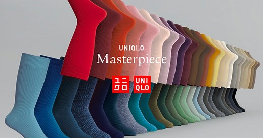 Colorful 50 Socks | UNIQLO Masterpiece 2026 Spring/Summer | UNIQLO US
