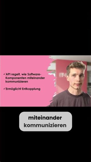 API als Vertrag - So kommuniziert Software