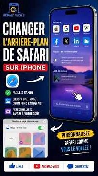 How to change the Safari background on iPhone (iOS 27)