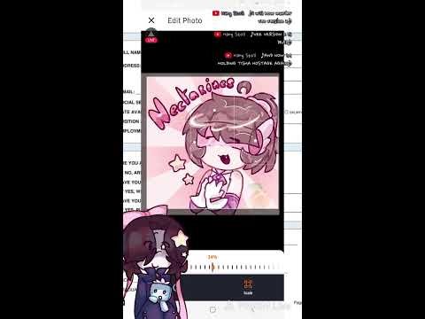 Drawing a logo for my discord server! (mic off)