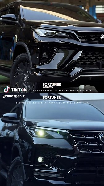 Toyota Fortuner 2.8 VRZ GR TSS vs Old Facelift