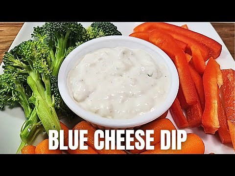 How to make Blue Cheese Dipping Sauce! | Blue Cheese Dressing | Recipe