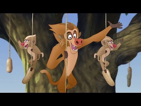 Lion Guard: The Traveling Baboon Show Song | HD Clip