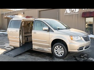 Wheelchair Van Walk-Around 2016 Chrysler Town & Country Limited Entervan XT Side-Entry Ramp GR177158