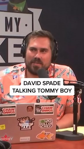 5.7K views · 2.7K reactions | You guys have chemistry? #tommyboy #davidspade #chrisfarley #cultclassic #inthepocket #chemistry #snl #lorne #duo #pair | Audiocraic | Facebook