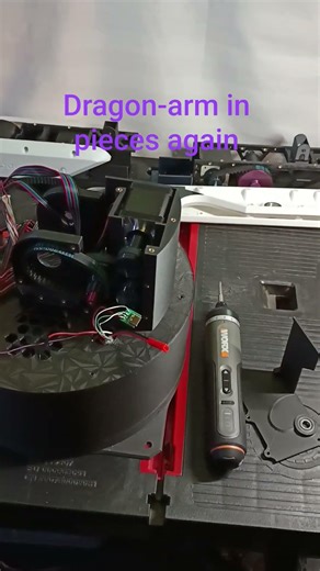 My robotic arm progress #3dprinting #diy #mechatronics