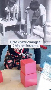 Montessori classrooms have been using the same materials and approaches for a century. A Montessori classroom today looks very similar to a Montessori classroom in the 20th century. Why? Because it works. Maria Montessori’s insights into childhood development and her innovations in classroom materials are timeless. They transcend fads and trends and technology — they’re fundamental to how a child learns. A Montessori classroom is steeped in tradition, with decades of results proving those tradit
