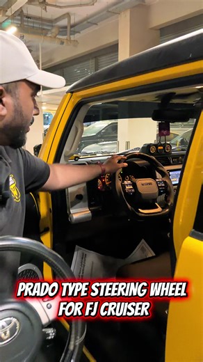 Upgrade Your Toyota FJ Cruiser with Carbon D-Shaped Steering Wheel