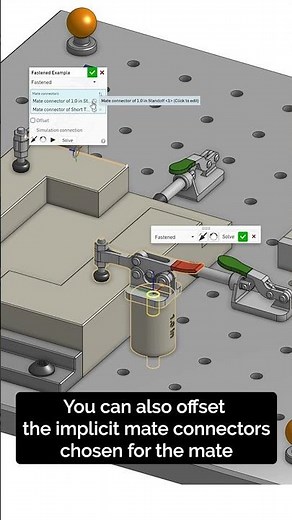 Fine-Tune Mate Positions in #onshape