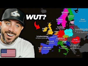 30 Wild European Maps That Blew my Mind 🤯 American Reacts
