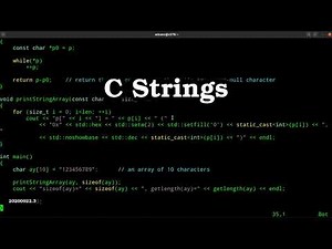 C Strings