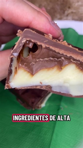 Barra de chocolate recheada #tiktok #trending