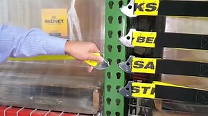 Pallet Rack Safety Straps and Panels