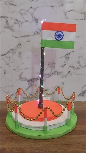 26th january decoration craft | Republic day project | school notice board decoration | Indian flag