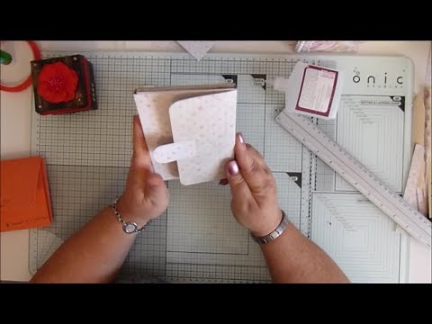 [ Mini album ] Mini album scrap avec 2 feuilles 30x30 - Niveau débutant