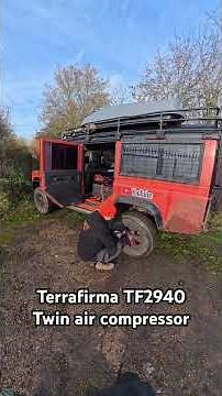 First us of the Terrafirma TF2940 12V twin air compressor​⁠ ‪@allmakes4x4channel‬ #4x4 #automobile