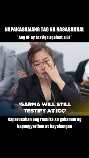 778K views · 4.7K reactions | Despite a warrant for her arrest for murder, former Philippine Charity Sweepstakes Office (PCSO) general manager Royina Garma is safe and ready to testify against former Boyfriend and President Rodrigo Duterte before the International Criminal Court (ICC), according to former senator Antonio Trillanes. https://tinyurl.com/5adhartz | Bayaning Filipino Migrant Workers | Facebook